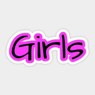 Girls Sticker